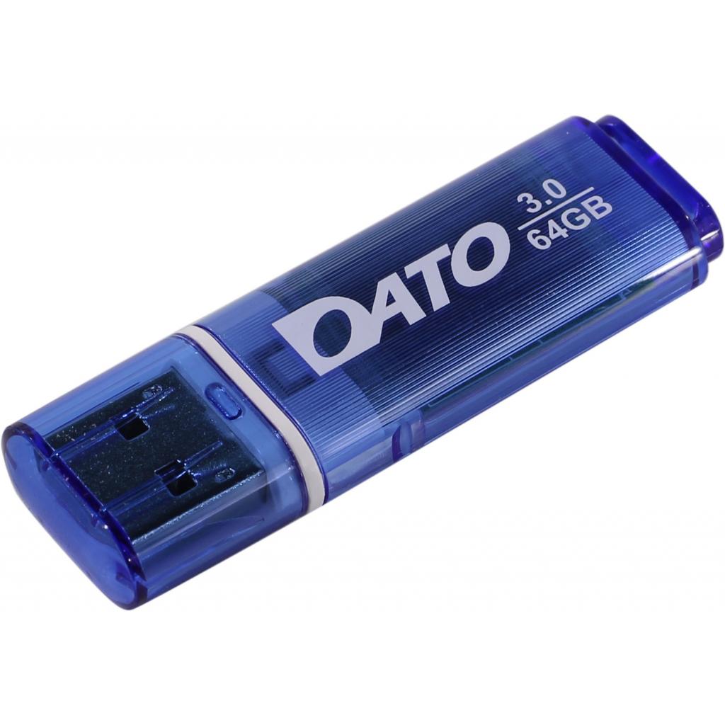 USB флеш накопичувач Dato 64GB DB8002U3 Blue USB 2.0 (DB8002U3B-64G)