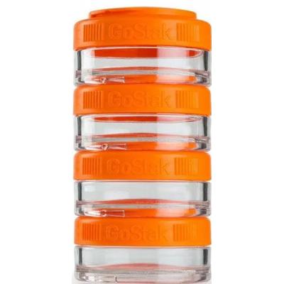 Контейнер спортивний BlenderBottle GoStak 4 Pak 4х40 мл Orange ORIGINAL (GS_4*40_Orange)