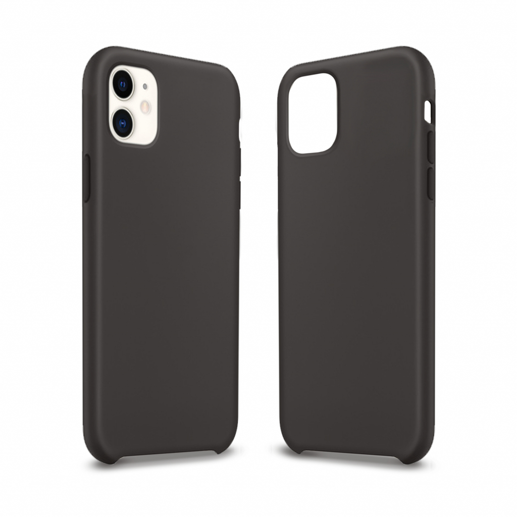 Чохол до моб. телефона MakeFuture Apple iPhone 11 Premium Silicone Black (MCLP-AI11BK)