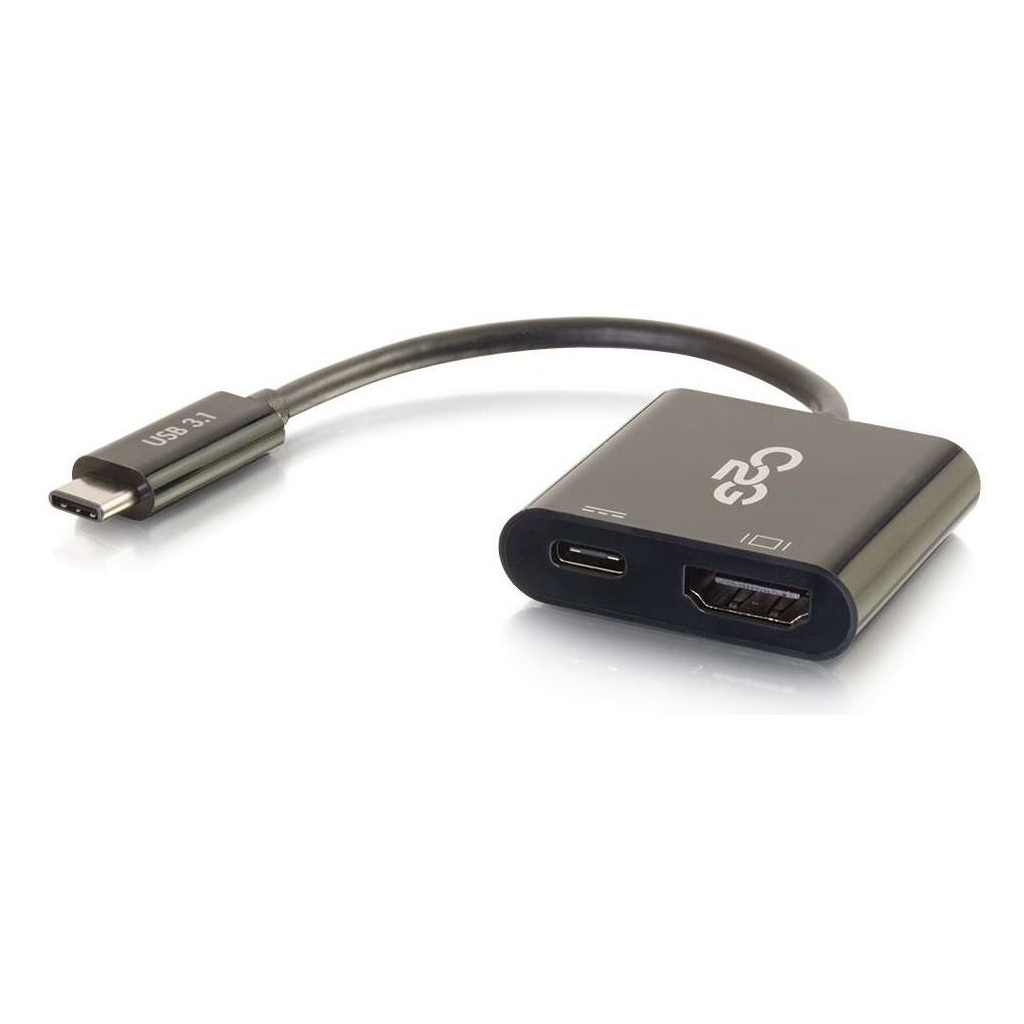 Перехідник C2G USB-C to HDMI USB-C black (CG80492)