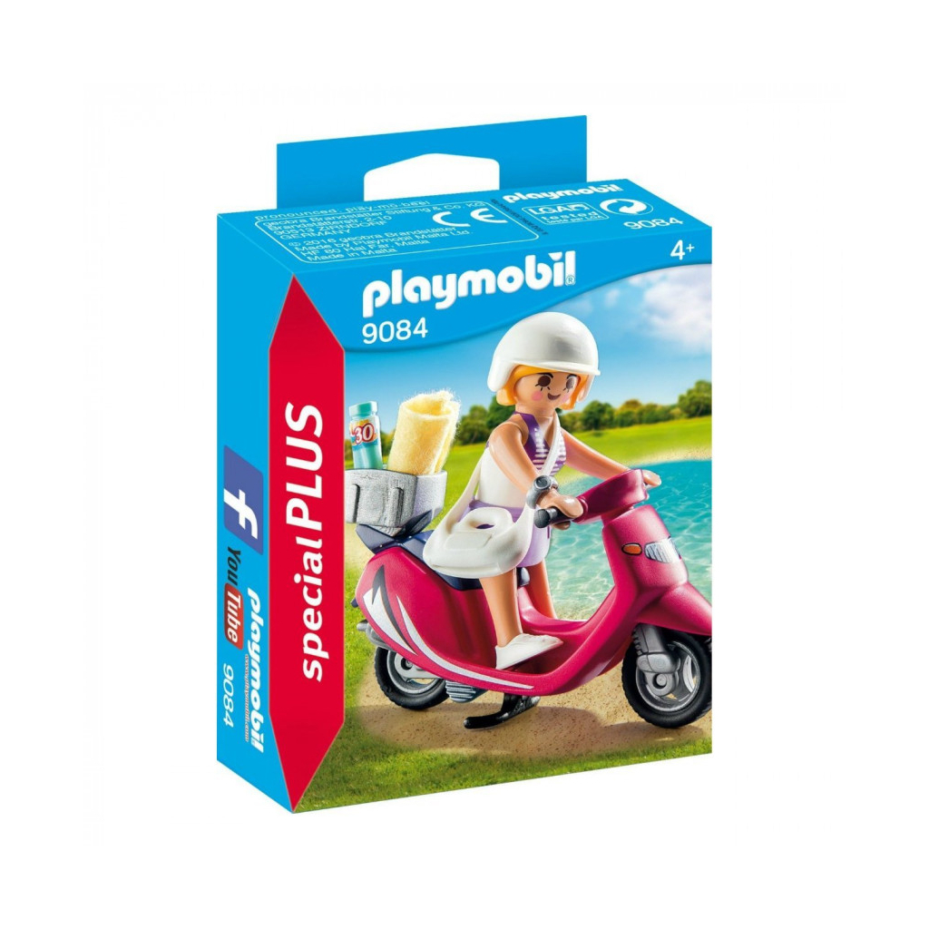 Конструктор Playmobil Пляжниця на скутері (6081018)