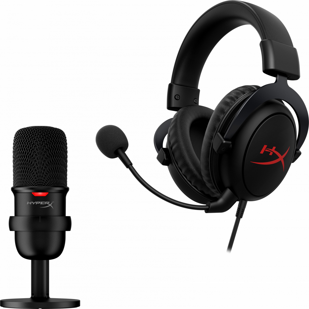 Навушники HyperX Streamer Starter Pack Cloud Core + SoloCast (HBNDL0001)