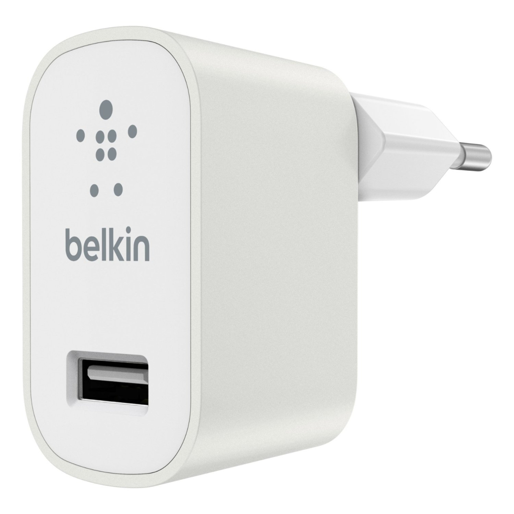 Зарядний пристрій Belkin Mixit Premium 1*USB 5V/2.4A (F8M731vfWHT)