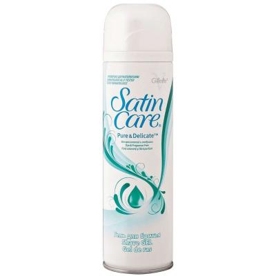 Гель для гоління Satin Care Pure&Delicate 200 мл для женщин (7702018264759)