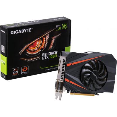 Відеокарта GIGABYTE GeForce GTX1060 3072Mb MINI ITX OC (GV-N1060IXOC-3GD)