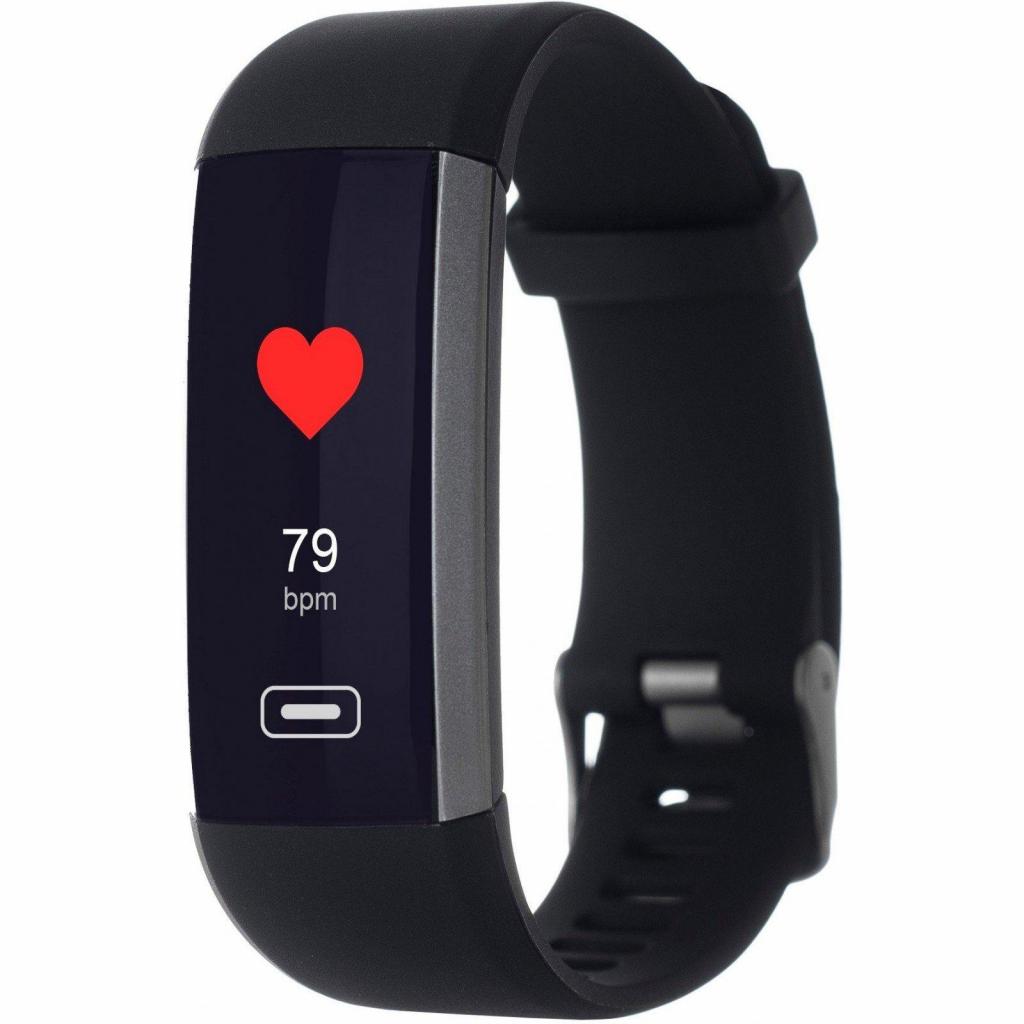 Фітнес браслет Ergo Fit Band HR BP F010 Black (FITF010B)