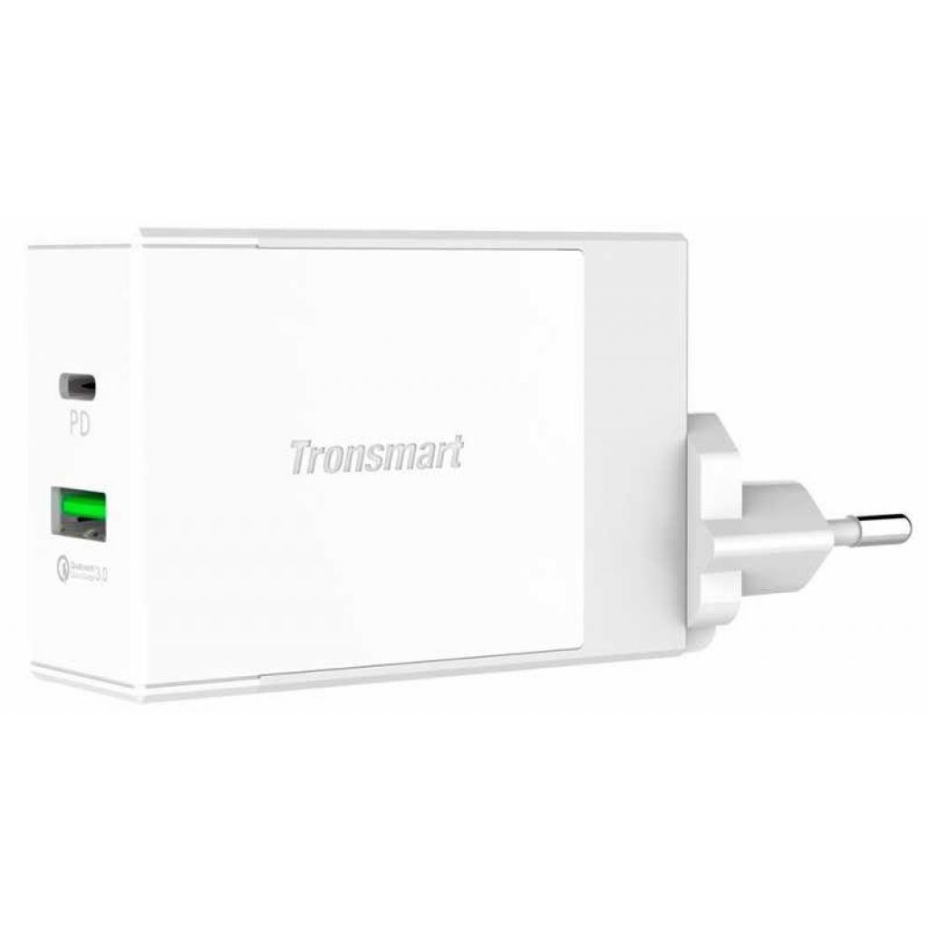 Зарядний пристрій Tronsmart W2DT 48W USB PD Wall Charger QC3.0 (232346)