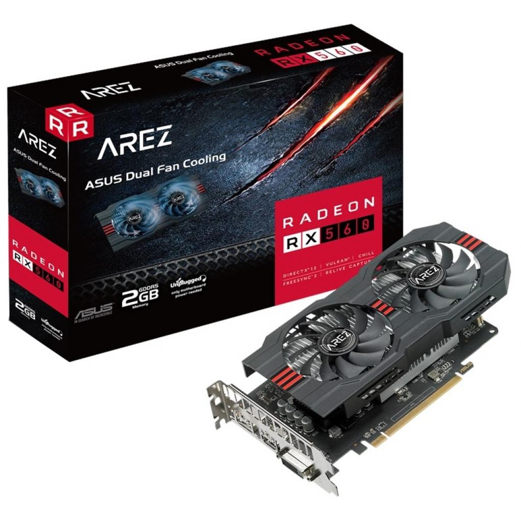 Відеокарта ASUS Radeon RX 560 2048Mb AREZ EVO (AREZ-RX560-2G-EVO)