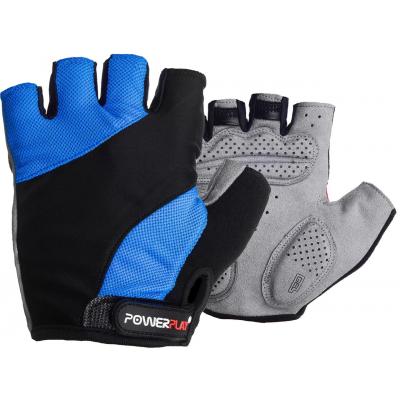 Велорукавиці PowerPlay 5041 Black/Blue L (5041B_L_Blue)