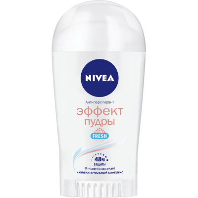 Антиперспірант Nivea Ефект Бавовни Fresh стік 40 мл (4005900535597)