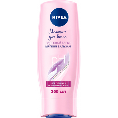 Кондиціонер для волосся Nivea Здоровий блиск з молочним протеїном 250 мл (4005900544070)