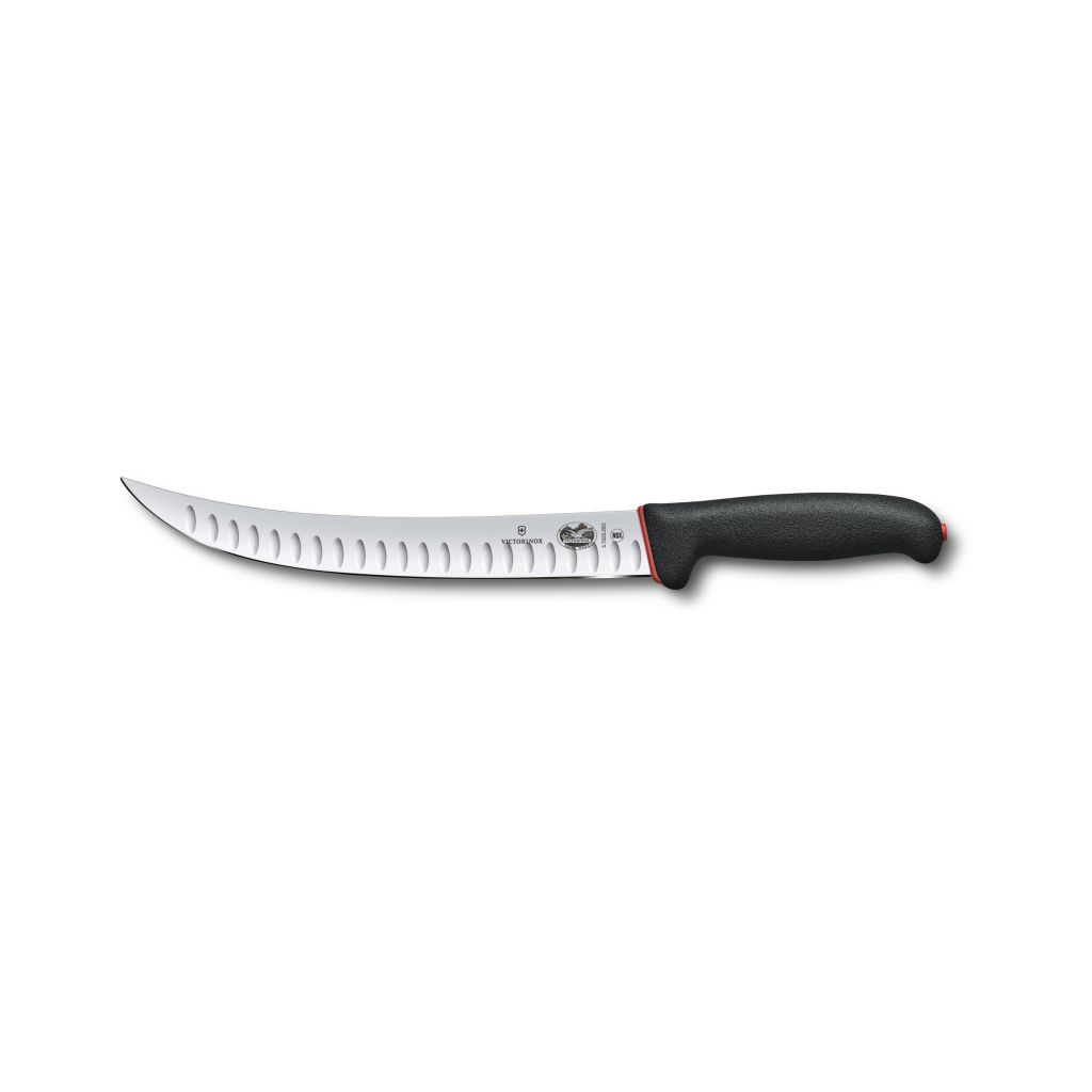 Кухонний ніж Victorinox Fibrox Butcher 25 см Dual Grip Black (5.7223.25D)