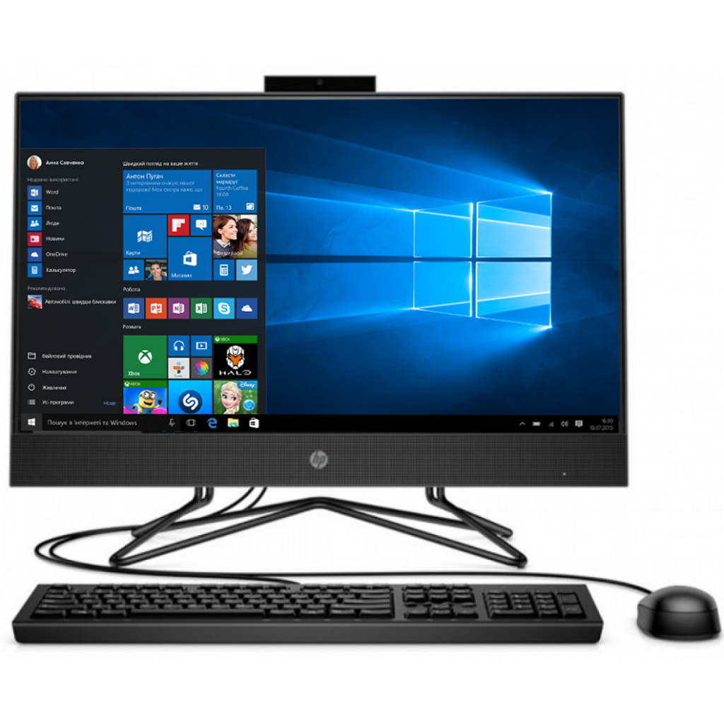 Комп'ютер HP 205 G4 24 AiO / Ryzen5 4500U (2T8G9ES)