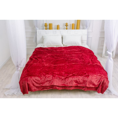 Плед MirSon 1005 Damask Red 150x200 (2200002979993)