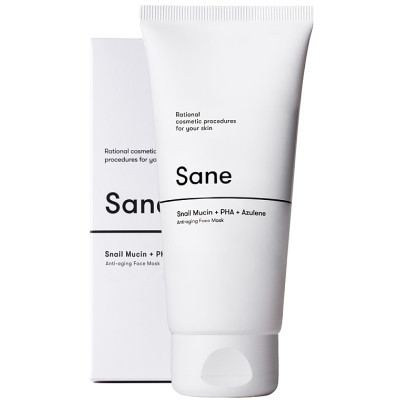 Маска для обличчя Sane Anti-aging Face Mask З муцином равлика 100 мл (4820266830168)