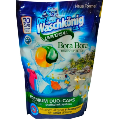 Капсули для прання Waschkonig Bora Bora Universal 30 шт. (4260418933253)