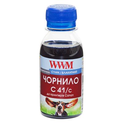 Чорнило WWM CANON CL41/51/CLI8 100г cyan (C41/C-2)