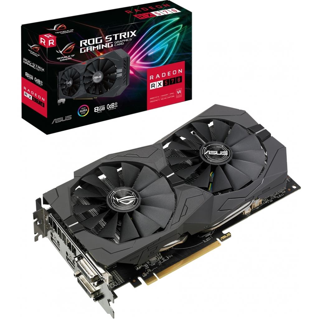 Відеокарта ASUS Radeon RX 570 8192Mb ROG STRIX GAMING (ROG-STRIX-RX570-8G-GAMING)