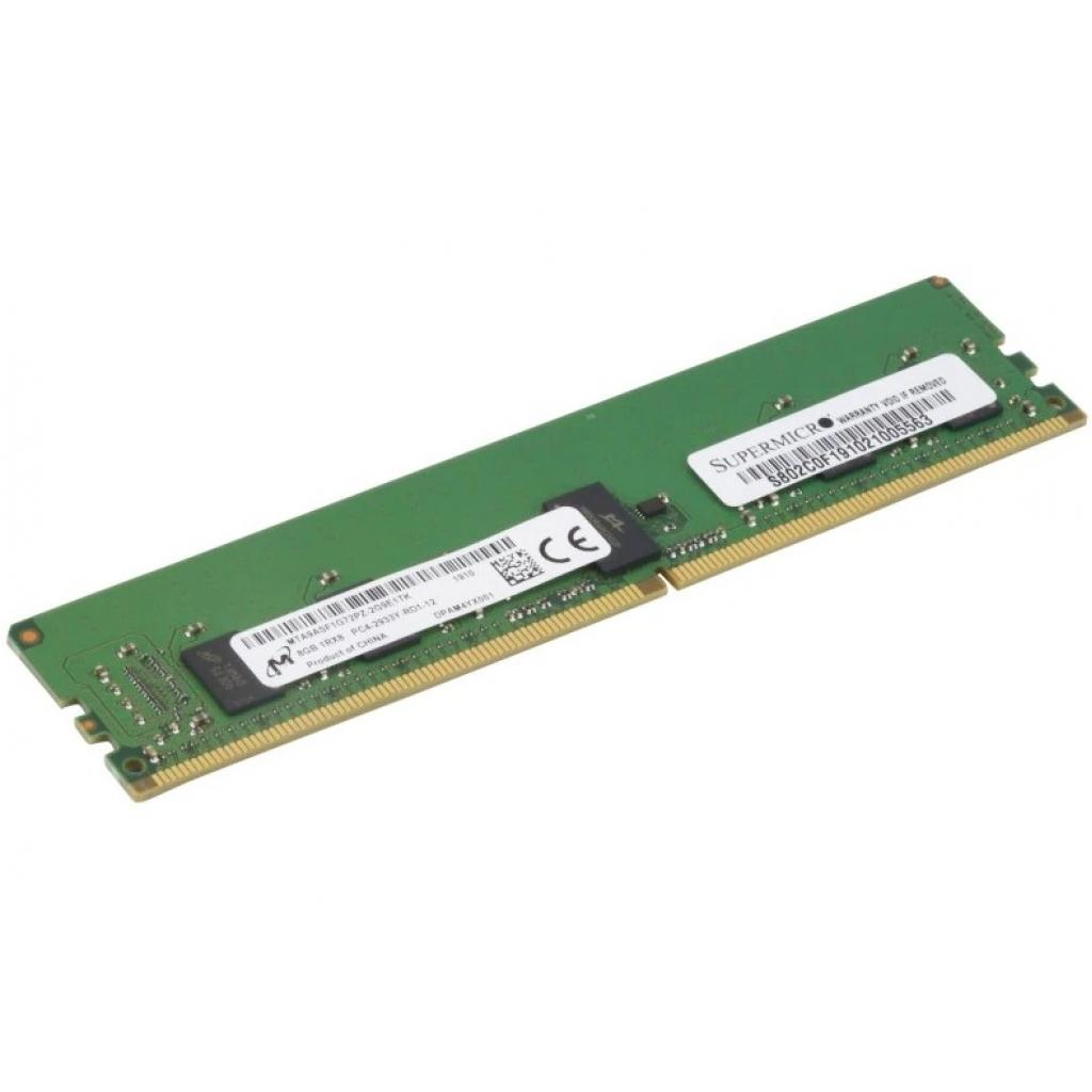 Модуль пам'яті для сервера DDR4 8GB ECC RDIMM 2933MHz 1Rx8 1.2V CL21 Supermicro (MEM-DR480L-CL01-ER29)