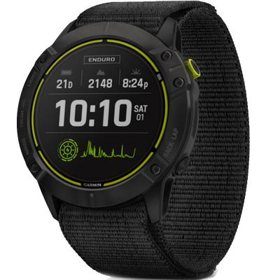 Смарт-годинник Garmin Enduro, Black DLC w/Black Sport Loop Band (010-02408-01)