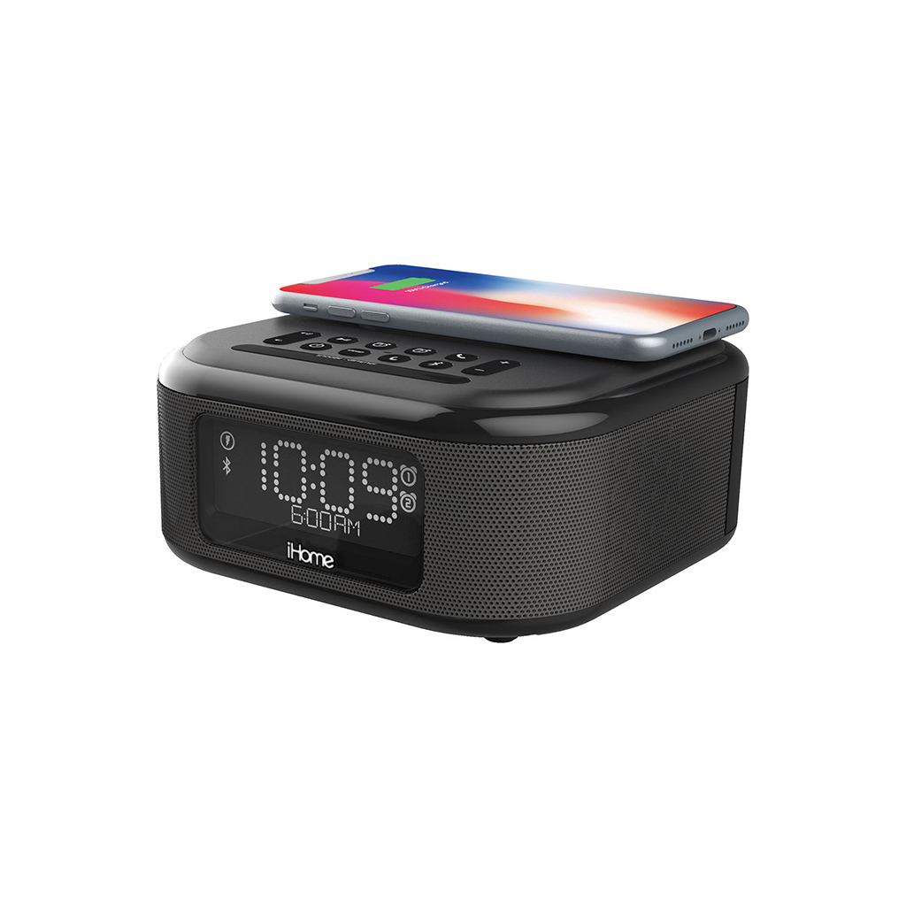 Акустична система iHome IBTW23B Qi Wireless Charging BT USB Mic (IBTW23B)