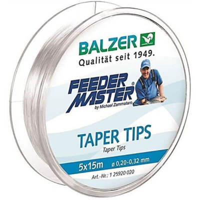 Волосінь Balzer Taper Tips 5х15 м 0.20-0.32 мм (12592 020)