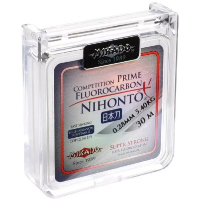 Волосінь Mikado Nihonto Fluorocarbon Prime 10 м 0,50 мм 14,45 кг Clear (ZFLP-050)