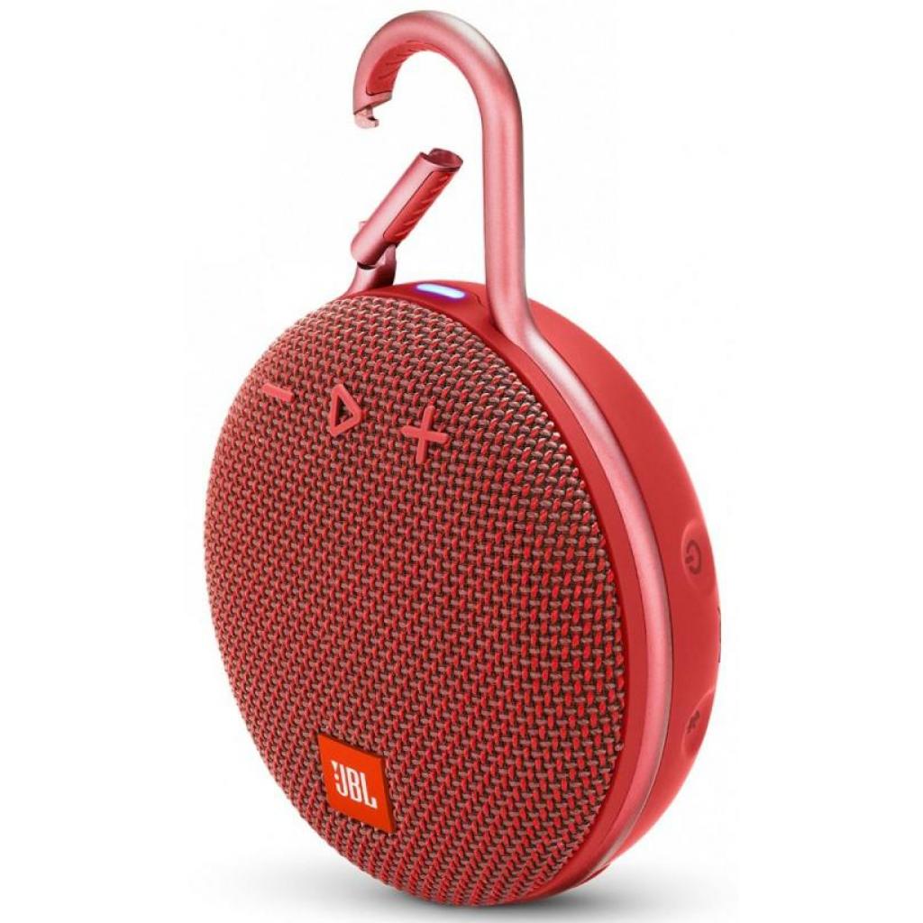 Акустична система JBL Clip 3 Red (JBLCLIP3RED)