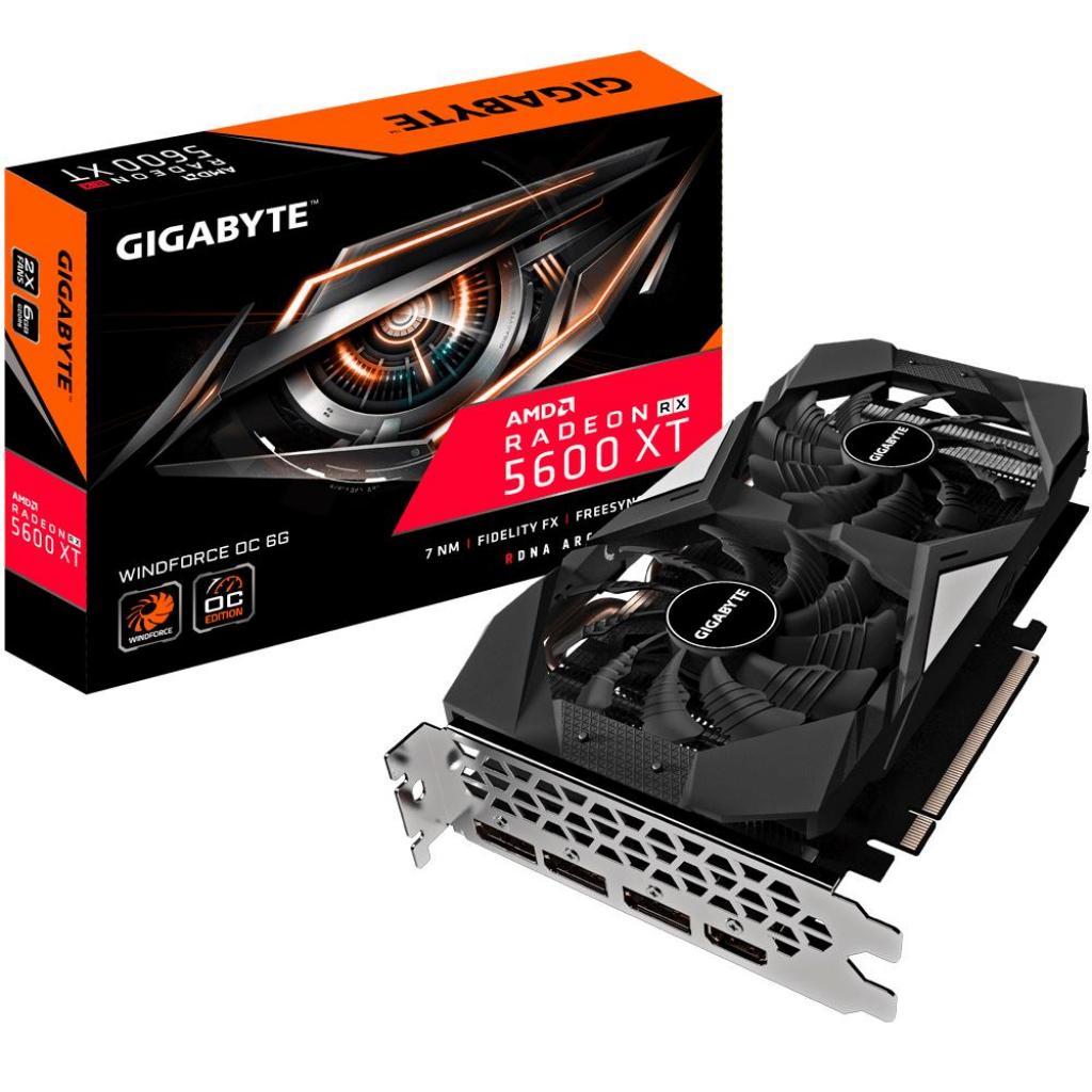 Відеокарта GIGABYTE Radeon RX 5600 XT 6144Mb WF2 OC (GV-R56XTWF2OC-6GD)