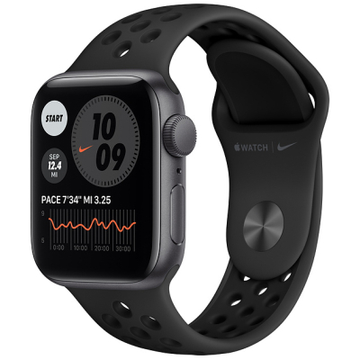 Смарт-годинник Apple Watch Nike SE GPS, 40mm Space Gray Aluminium Case with Anthr (MYYF2UL/A)