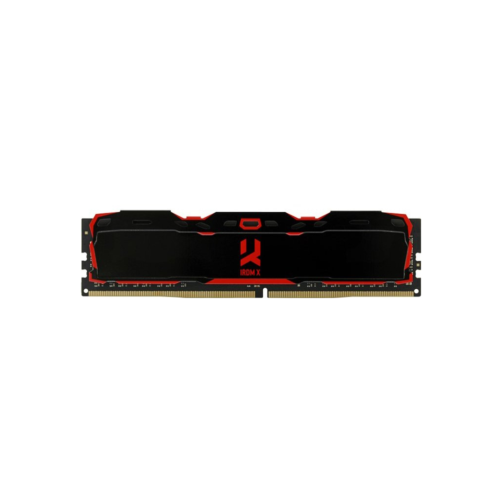 Модуль пам'яті для комп'ютера DDR4 16GB 3200 MHz IRDM X Black Goodram (IR-X3200D464L16A/16G)