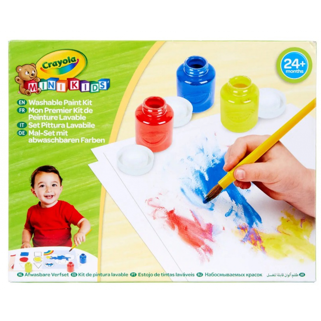 Набір для творчості Crayola Washable Mini Kids Набір для малювання фарбами (256698.006)