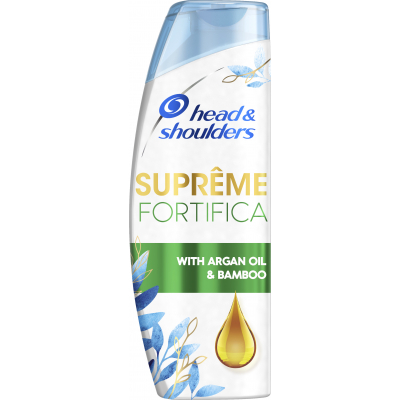 Шампунь Head & Shoulders Supreme Зміцнення з аргановою олією і бамбуком 270 мл (8001841927602)