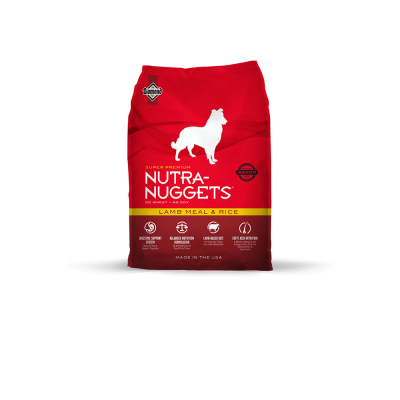 Сухий корм для собак Diamond Pet foods NUTRA NUGGETS Lamb and Rice 15 кг (261-HT60)