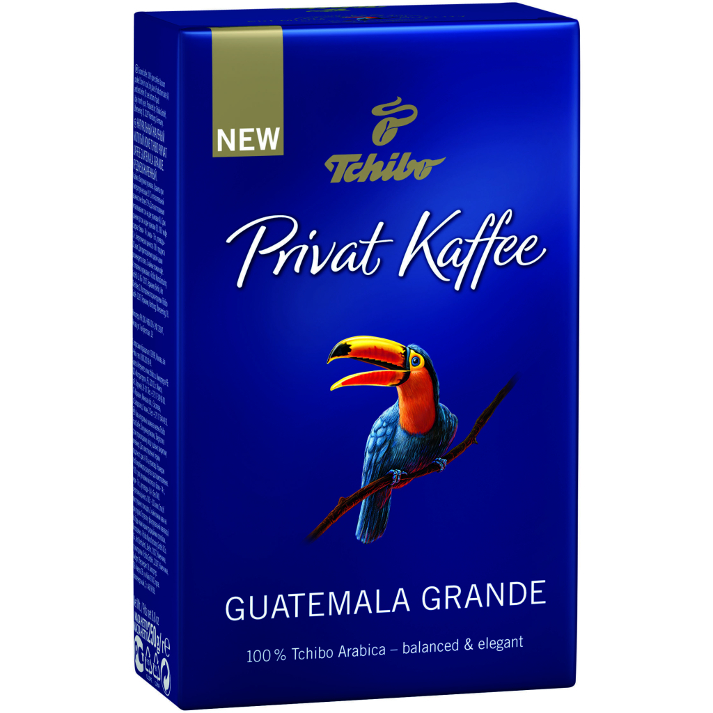 Кава Tchibo Privat Kaffee Guatemala Grande мелена 250 г (4046234659771)