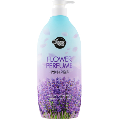 Гель для душу KeraSys Shower Mate Perfumed Lavender & Lilac 900 мл (8801046259870)