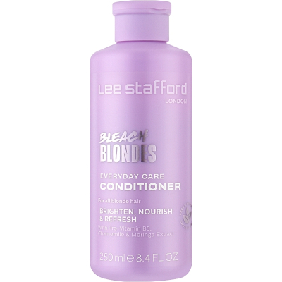 Кондиціонер для волосся Lee Stafford Bleach Blondes Everyday Care Conditioner Щоденний для освітленого волосся 250 мл (5060282705678)