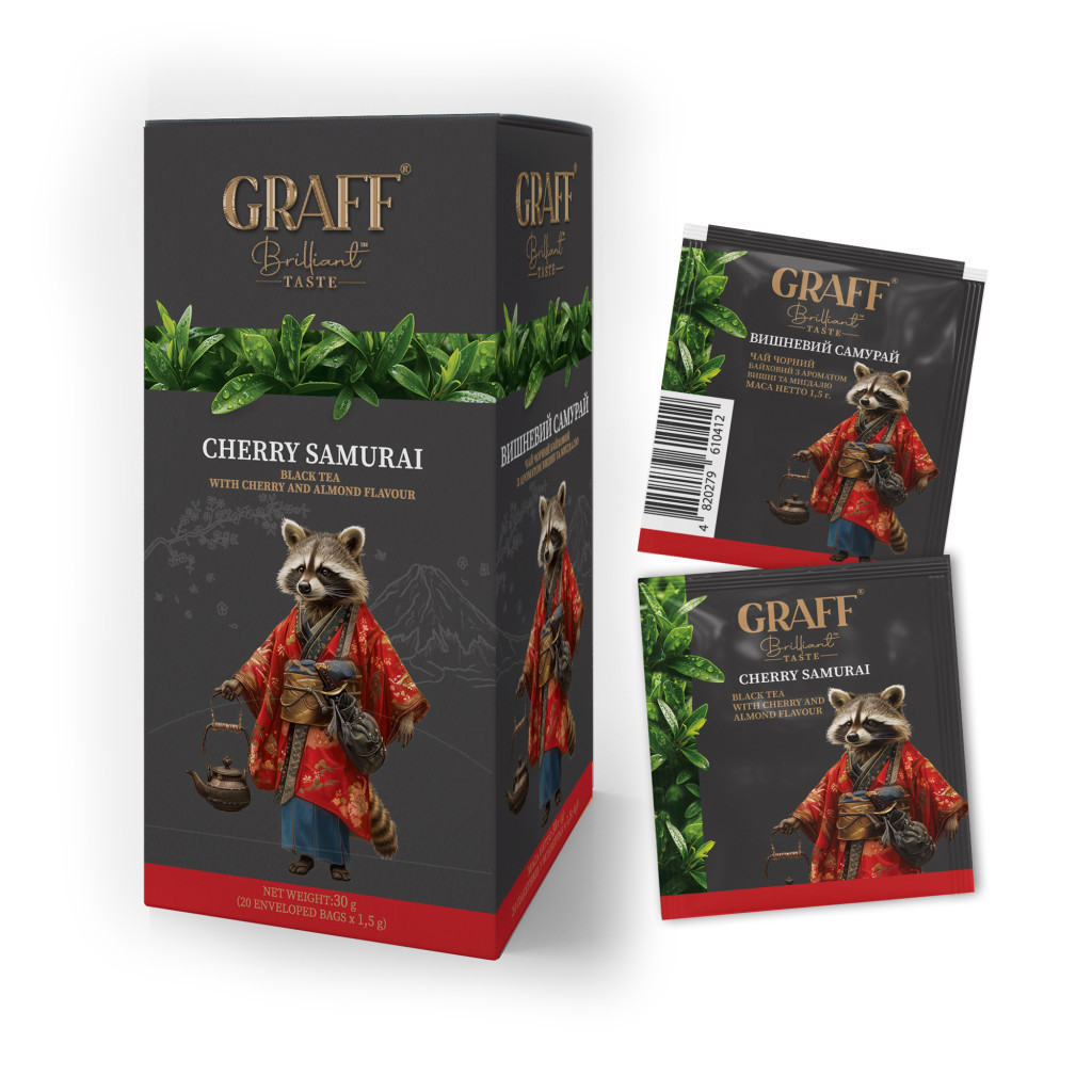 Чай Graff Cherry Samurai 20х1.5 г (4820279610429)