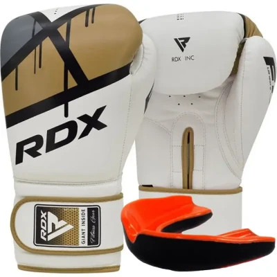 Боксерські рукавички RDX F7 Ego Golden 8 унцій (BGR-F7GL-8oz)