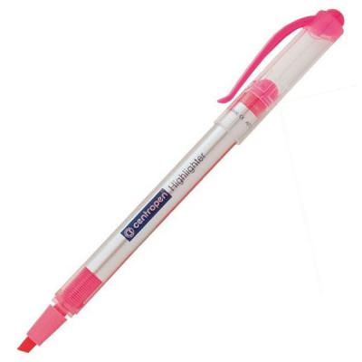 Маркер Centropen Fax 2322 Highlighter 1-4 мм, chisel tip, pink (2322/09)