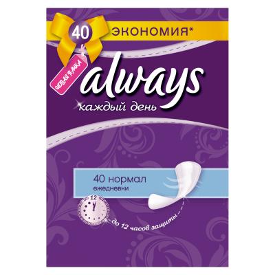 Щоденні прокладки Always Normal 40 шт (4015400124771)