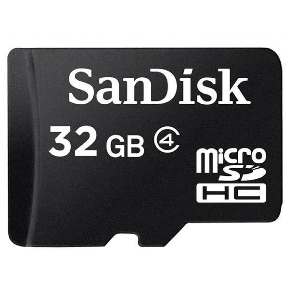 Карта пам'яті SanDisk 32GB microSD class 4 (SDSDQM-032G-B35)