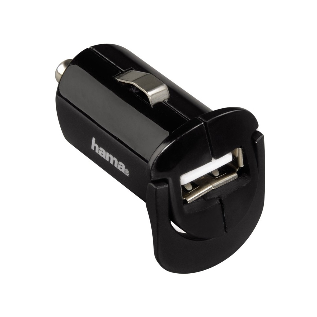 Зарядний пристрій Hama 1А + micro USB 1.4 м, black (00173614)