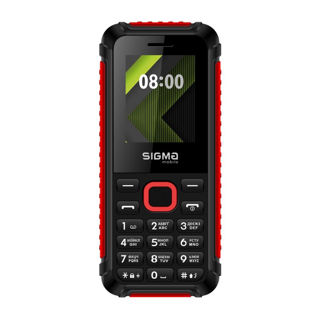 Мобільний телефон Sigma X-style 18 Track Black-Red (4827798854426)