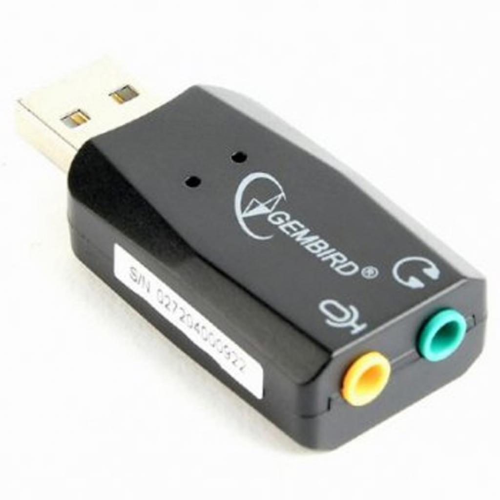 Перехідник USB2.0-Audio Gembird (SC-USB2.0-01)