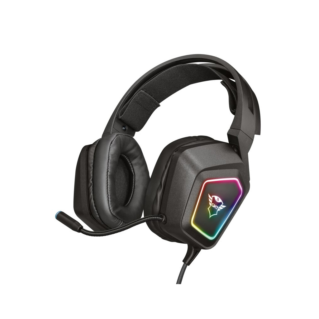 Навушники Trust GXT 450 Blizz RGB 7.1 Surround Gaming Headset RGB BLACK (23191)