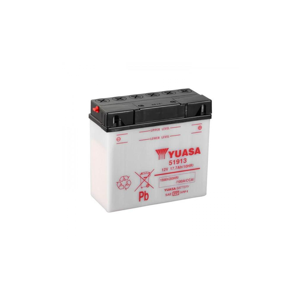 Акумулятор автомобільний Yuasa 12V 19Ah YuMicron Battery (51913)