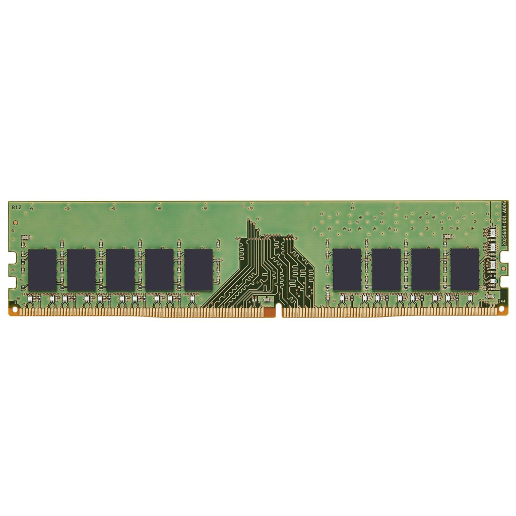 Модуль пам'яті для сервера DDR4 16GB ECC UDIMM 3200MHz 1Rx8 1.2V CL22 Kingston (KSM32ES8/16MF)