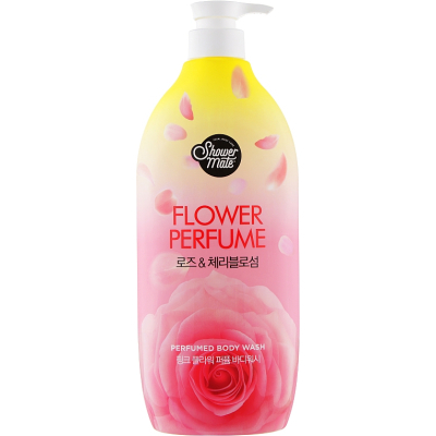 Гель для душу KeraSys Shower Mate Perfumed Rose & Cherry Blossom 900 мл (8801046259863)