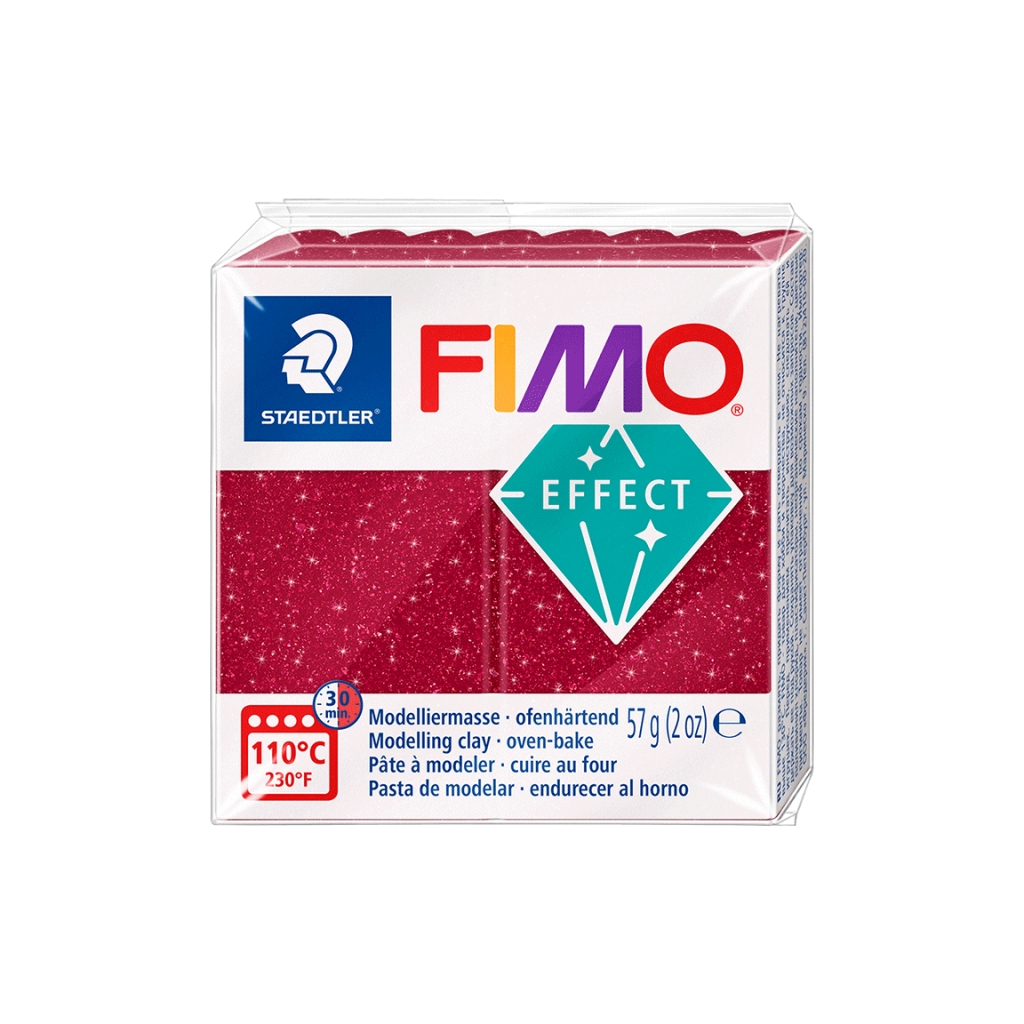 Пластика Fimo Effect, Червона галактика, 57 г (4007817096390)